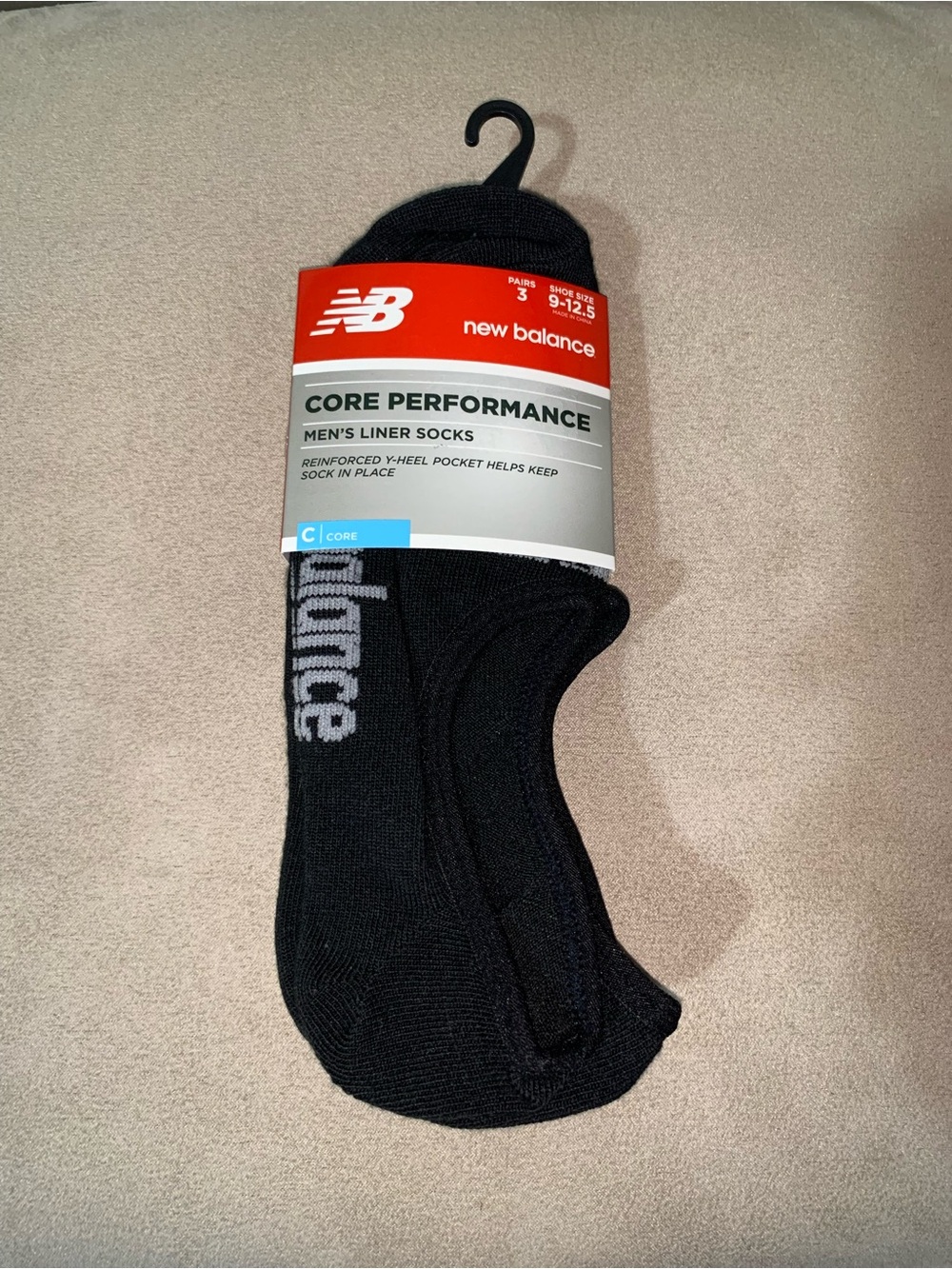 New Balance Core Performance Men’s Liner Socks (3 Pair)